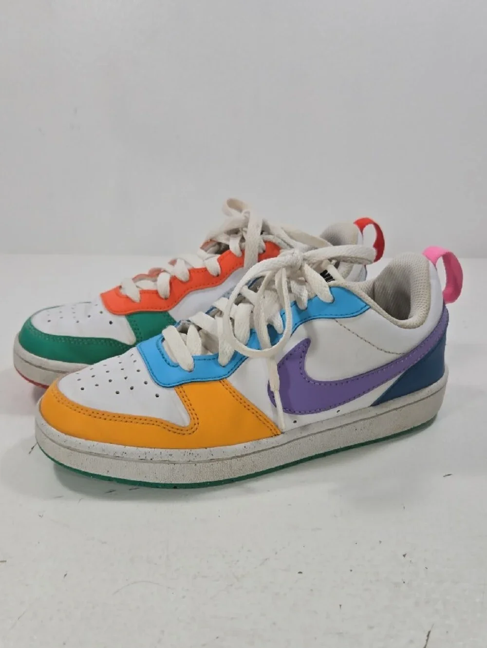 Nike Kids Court Borough Low Racraft Multicolor Sneakers 4